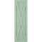 Ekena Millwork True Fit PVC Single X-Board Farmhouse Fixed Mount Shutters, Seaglass, 15W x 76H, PR TFP001FH15X076SG - alternate 5